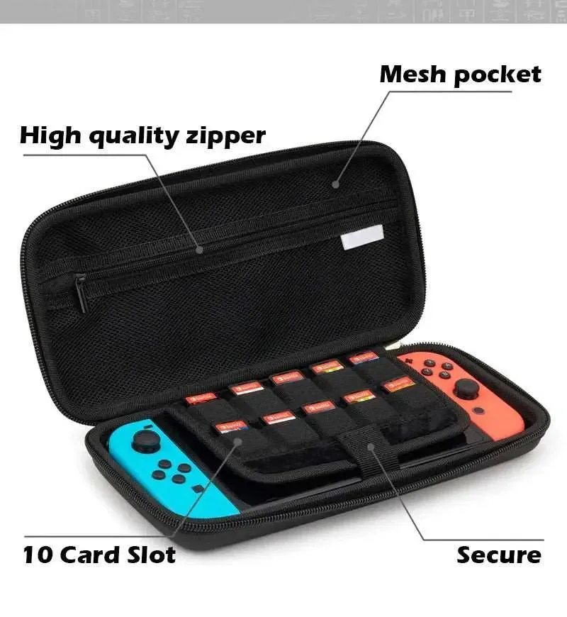 Black Egyptian Carrying Case - Nintendo Switch/Switch OLED