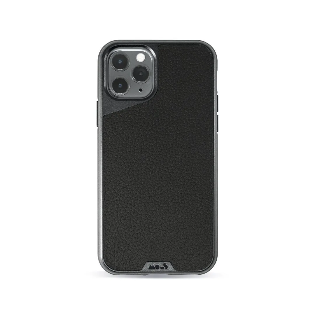 Black Leather Phone Case - Limitless 3.0