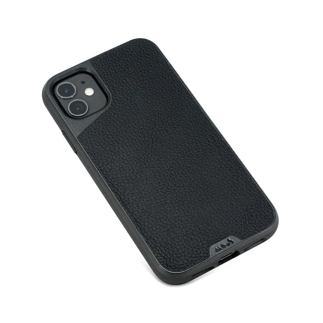 Black Leather Phone Case - Limitless 3.0