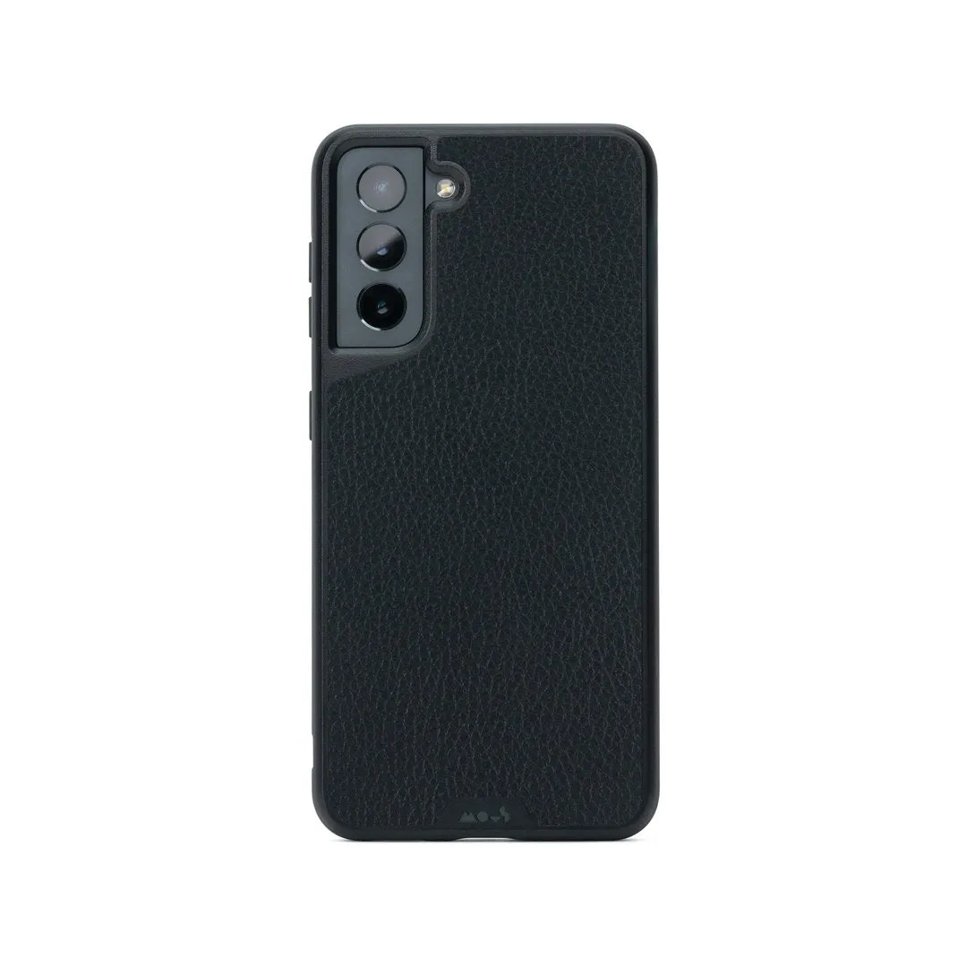 Black Leather Phone Case - Limitless 3.0