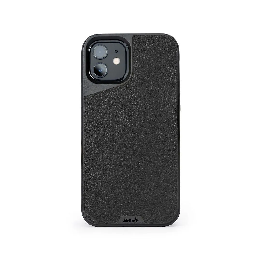 Black Leather Phone Case - Limitless 3.0