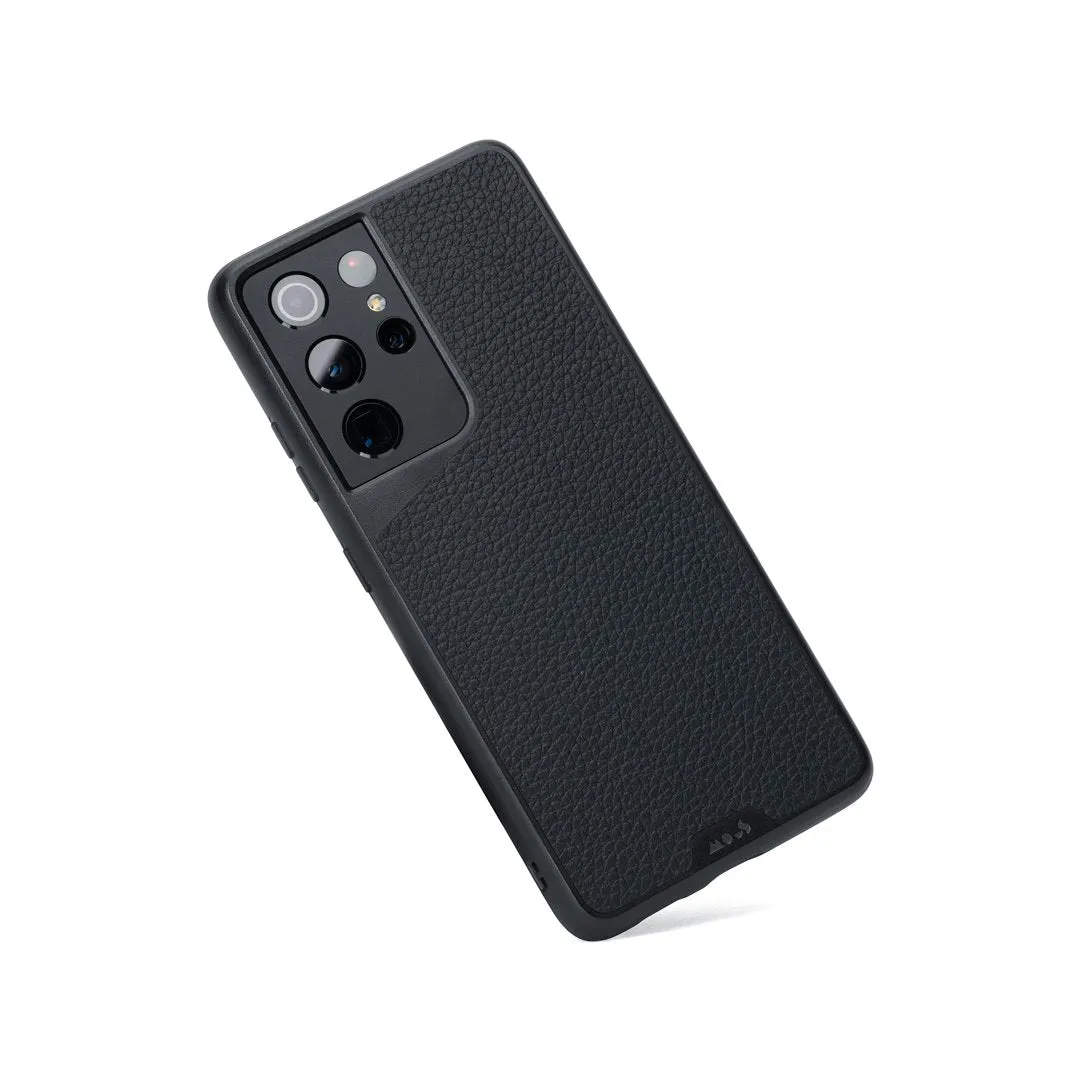 Black Leather Phone Case - Limitless 3.0