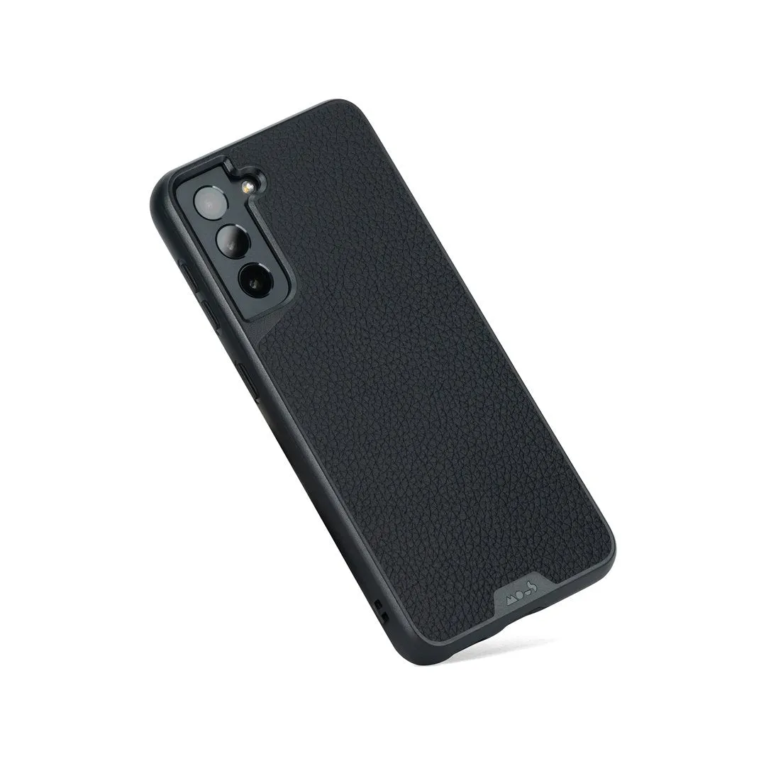 Black Leather Phone Case - Limitless 3.0