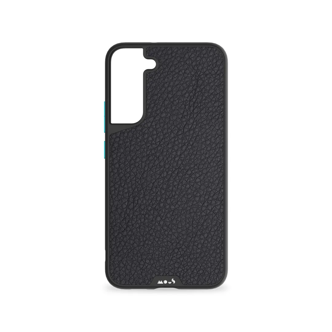 Black Leather Phone Case - Limitless 3.0