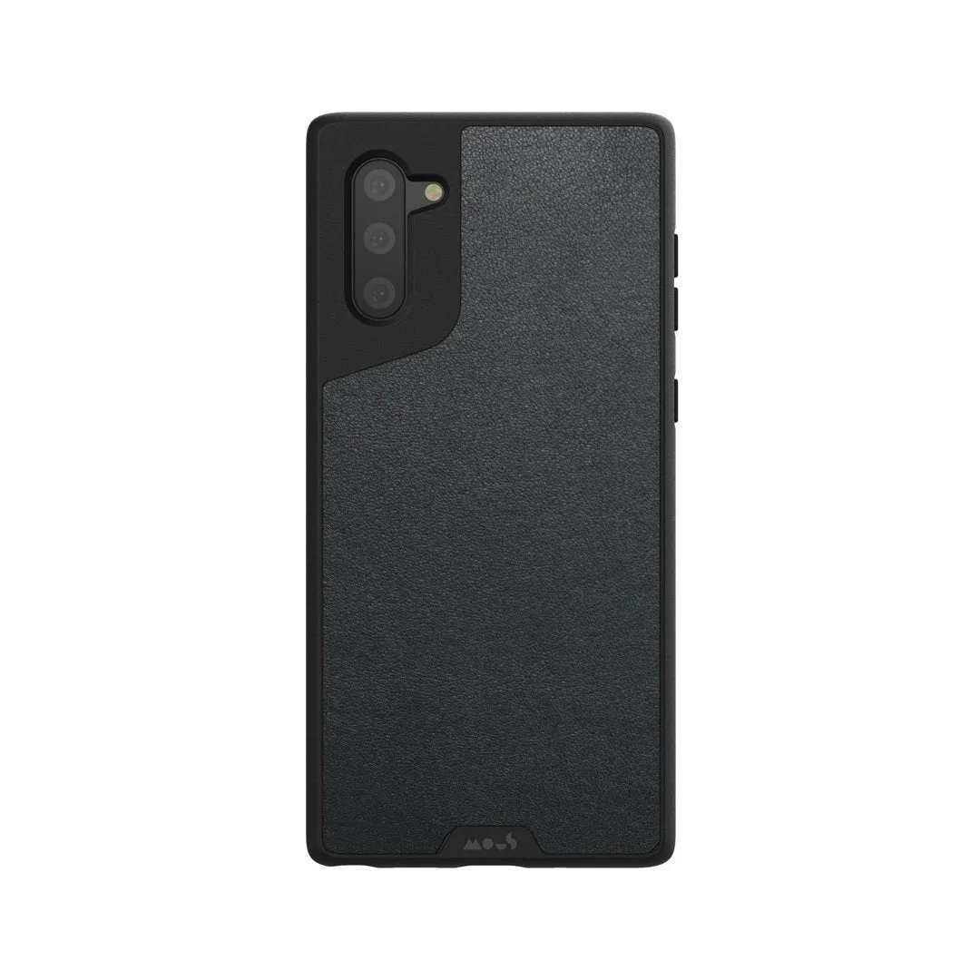 Black Leather Phone Case - Limitless 3.0