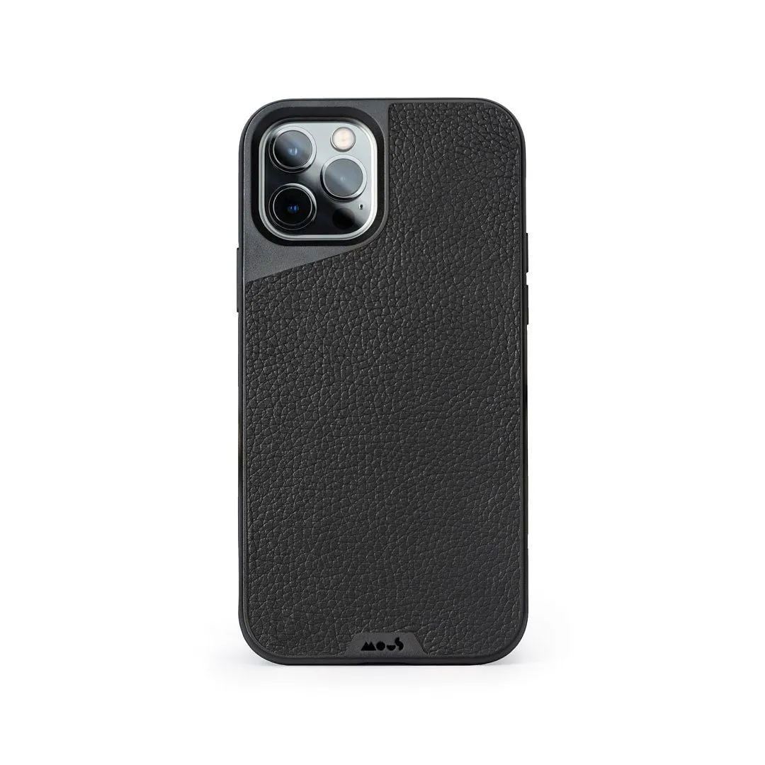 Black Leather Phone Case - Limitless 3.0