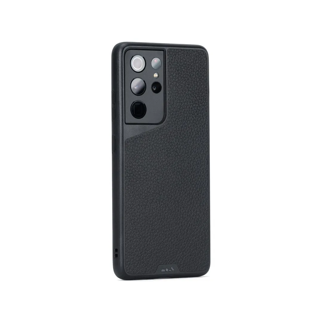 Black Leather Phone Case - Limitless 3.0