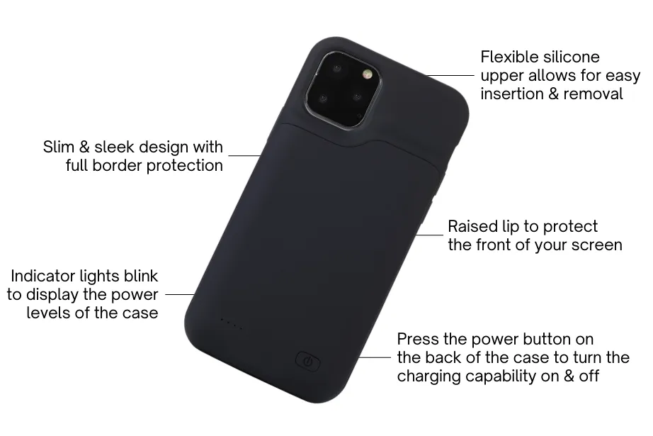 Black Ultra Battery Case