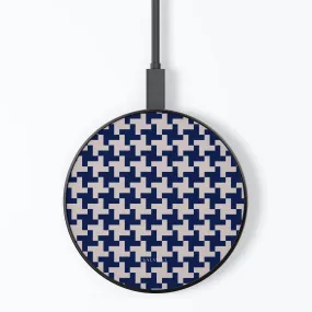 Blue Glen Plaid Wireless Charger