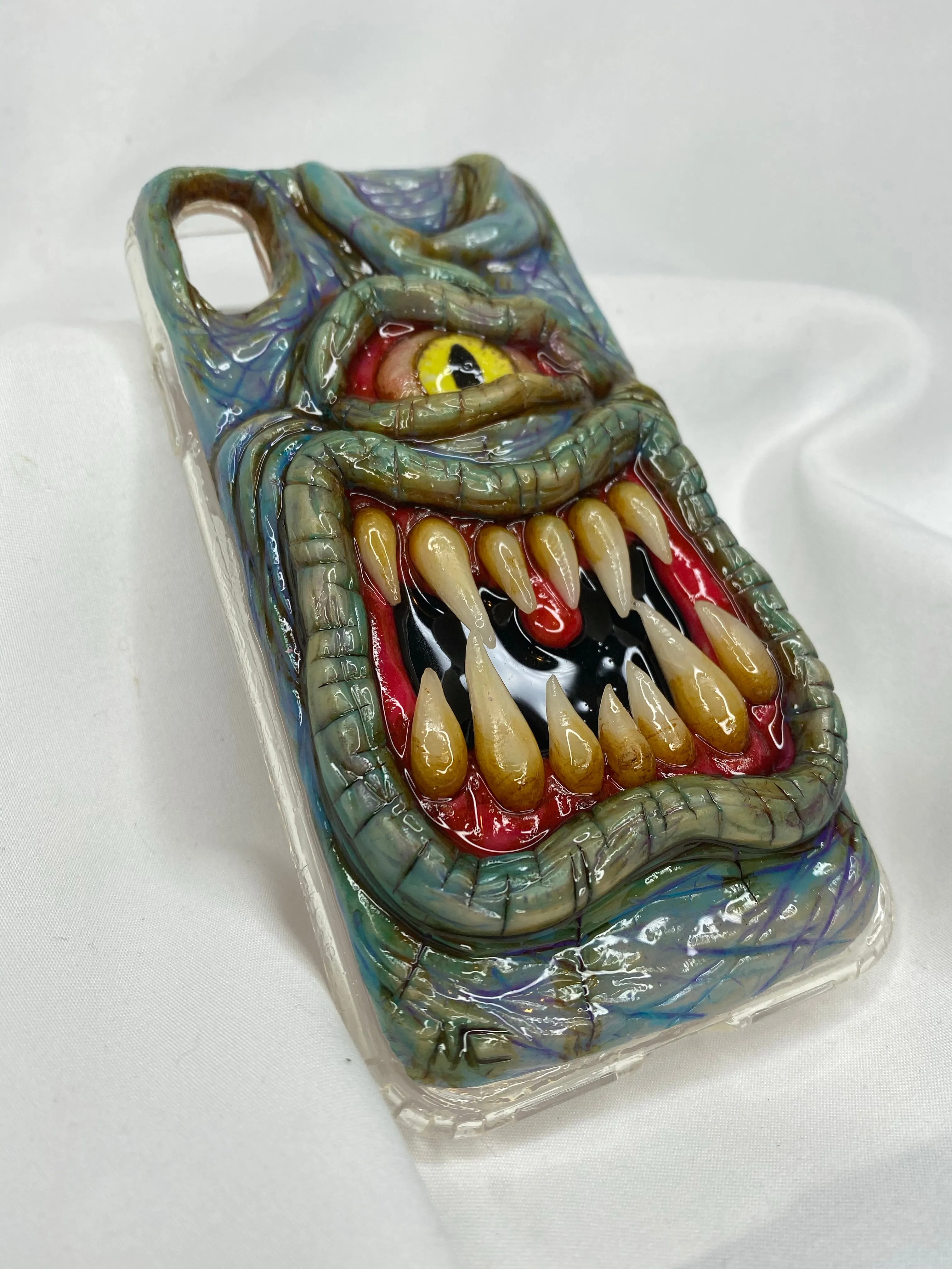 Blue Monster Phone Case