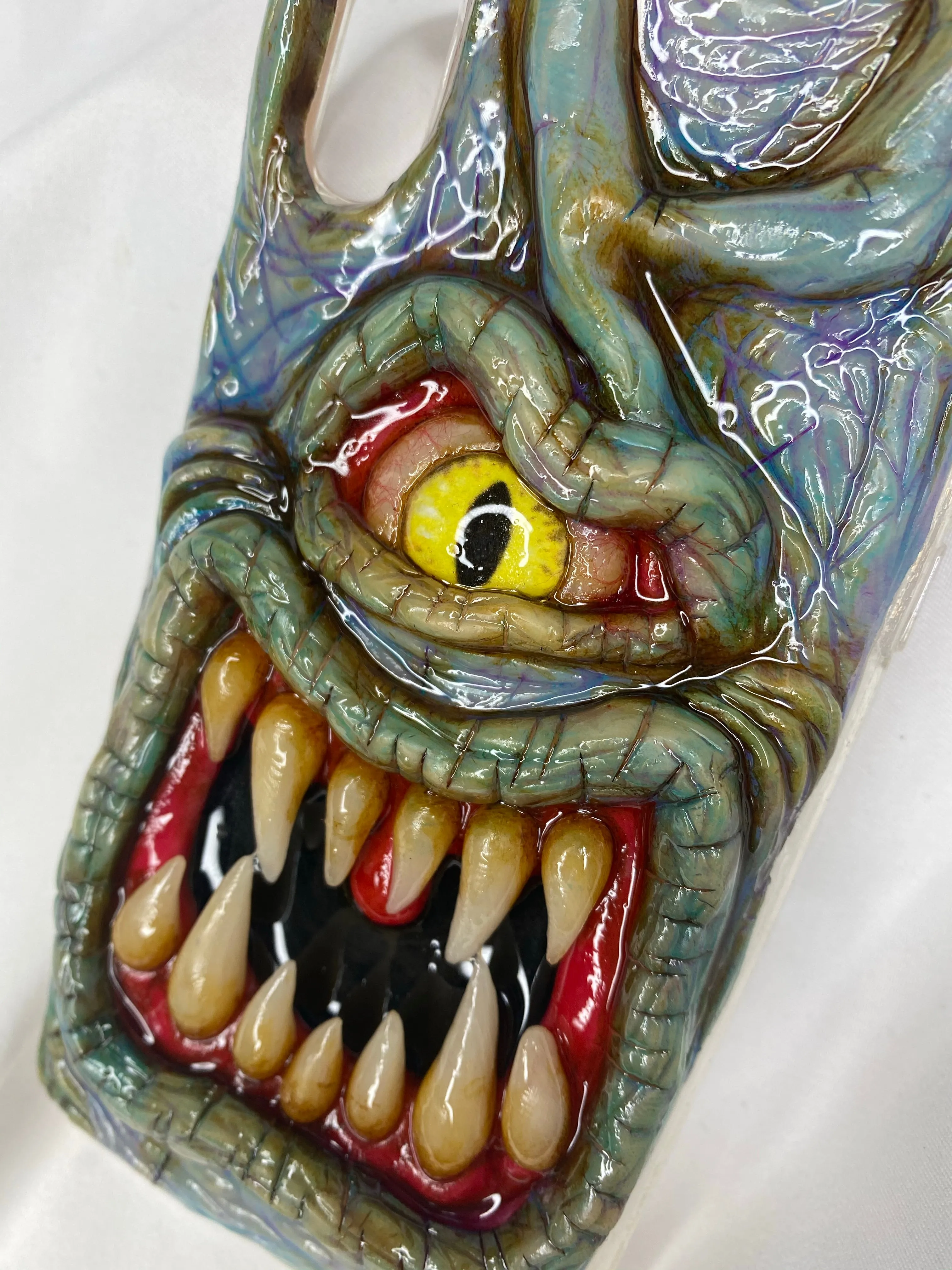 Blue Monster Phone Case