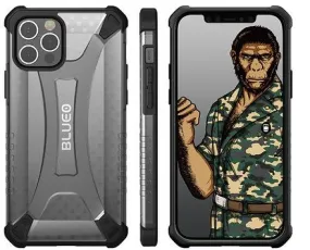 Blueo Armor Series Military Grade Protection Case for iPhone 12  /12 Pro Black