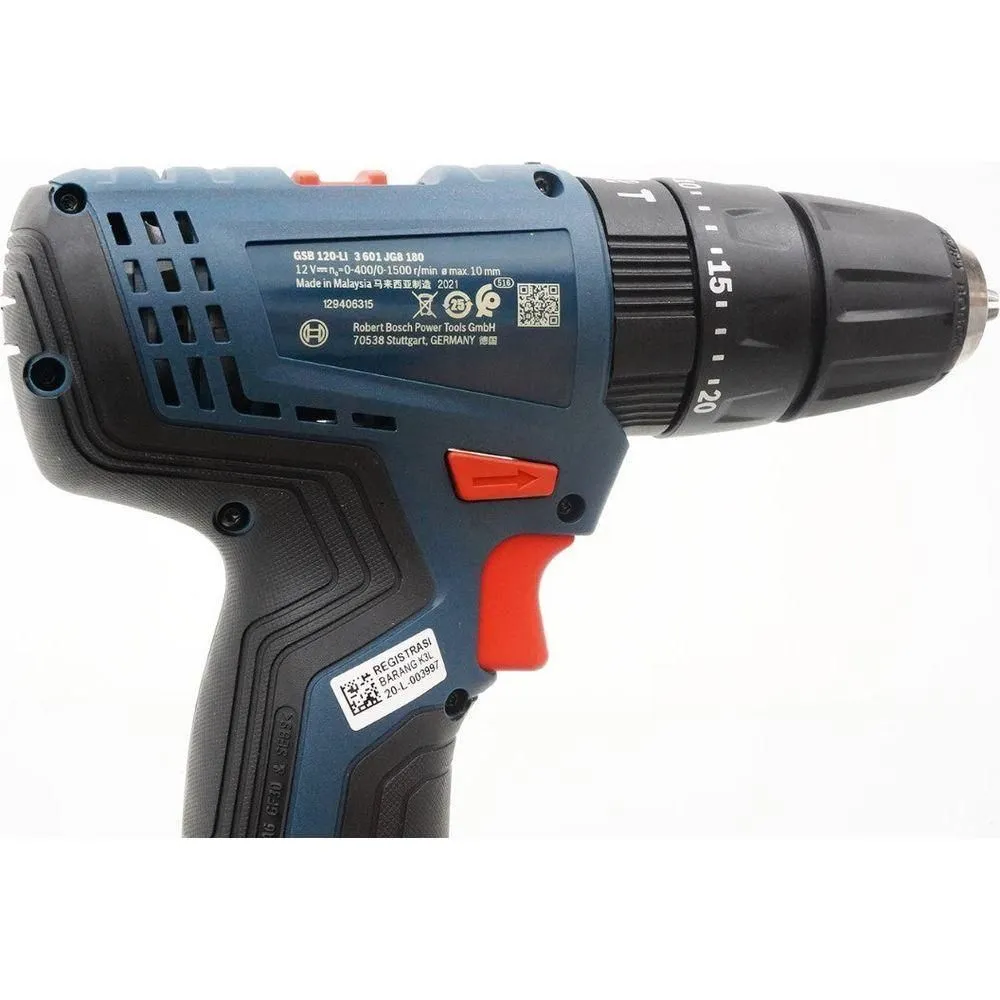 Bosch GSB 120 LI Cordless Impact Drill - Driver (One Battery Kit) 12V [Kit]