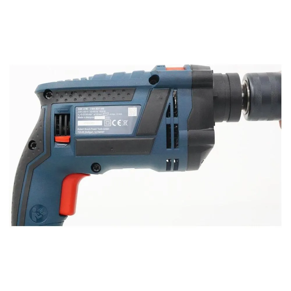 Bosch GSB 13 RE Impact Drill   Handtools with Accessories 1/2" (13mm) 650W