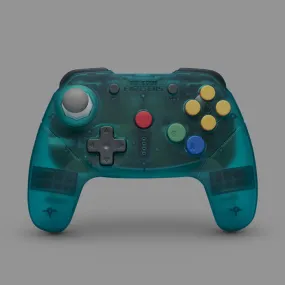 Brawler64 Bluetooth NSO Edition Controller (Transparent Blue)