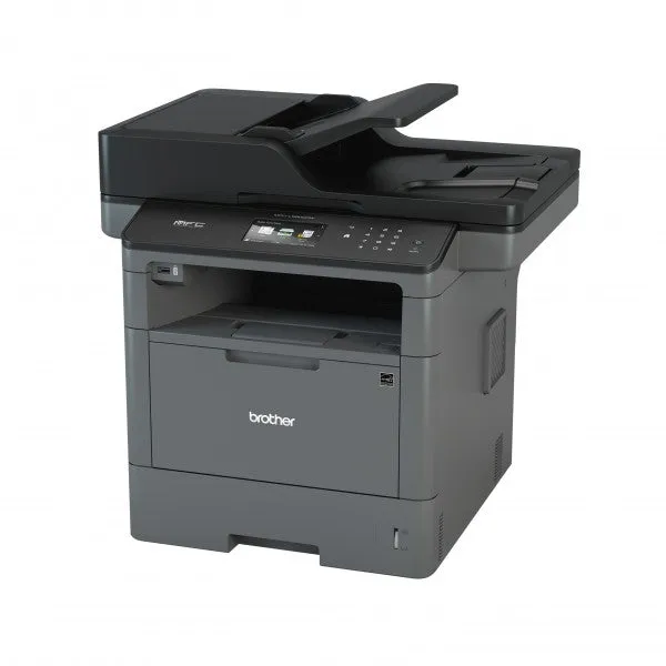 Brother MFC Monochrome Laser All-in-One Printer, 512MB Memory, Wireless, Ethernet, Color Touchscreen Display - MFC-L5900DW