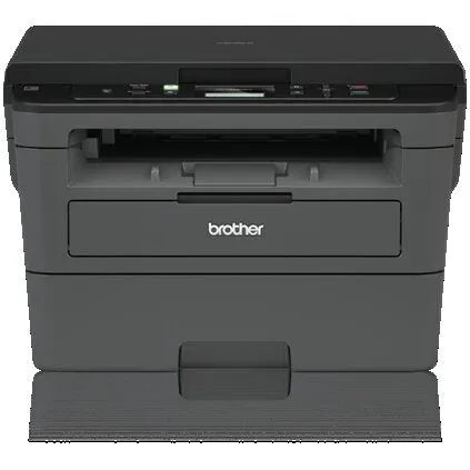 Brother Monochrome Laser Printer, 64MB Memory, Wireless & Duplex Printing, Convenient Flatbed Copy & Scan - HL-L2390Dw