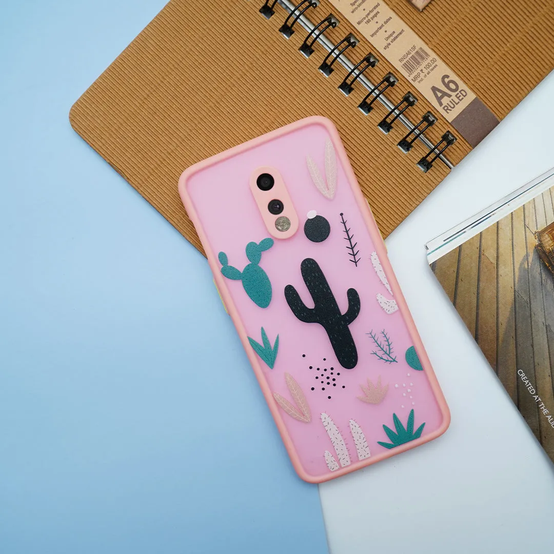 Cactus Print Matte Finish Case