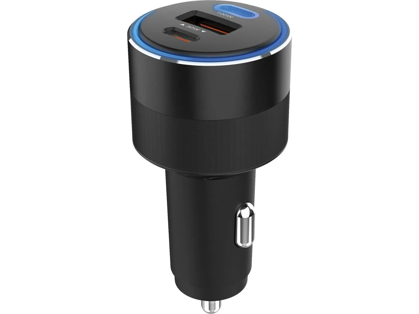 Car Charger 3In1 130W Usb-C Pd