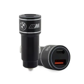 Car Charger - Aluminium Black M Collection - BMW