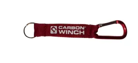 Carbon Winch Keyring or wireless remote lanyard Black