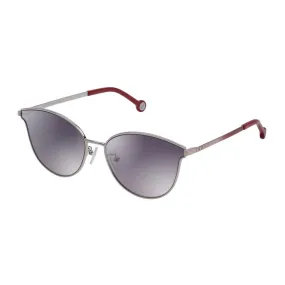 Carolina Herrera Gray Metal Sunglasses