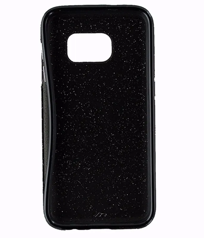 Case-Mate Naked Tough Dual Layer Case for Samsung Galaxy S7 - Black / Glitter