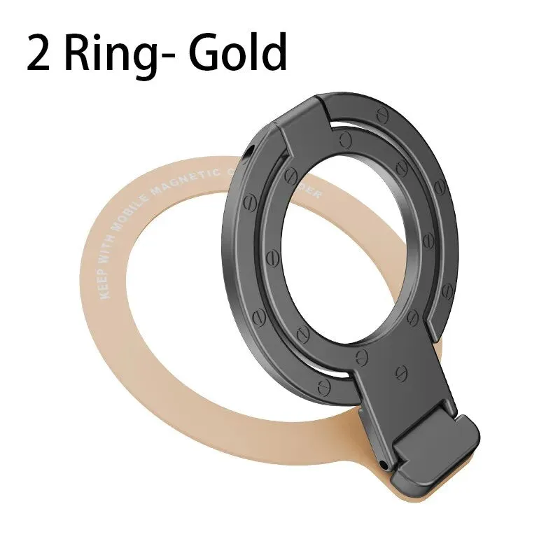 Cell Phone Ring Holder Stand Finger Grip  Degree Rotation Kickstand Compatible iPhones Wireless charging