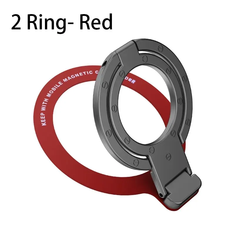 Cell Phone Ring Holder Stand Finger Grip  Degree Rotation Kickstand Compatible iPhones Wireless charging