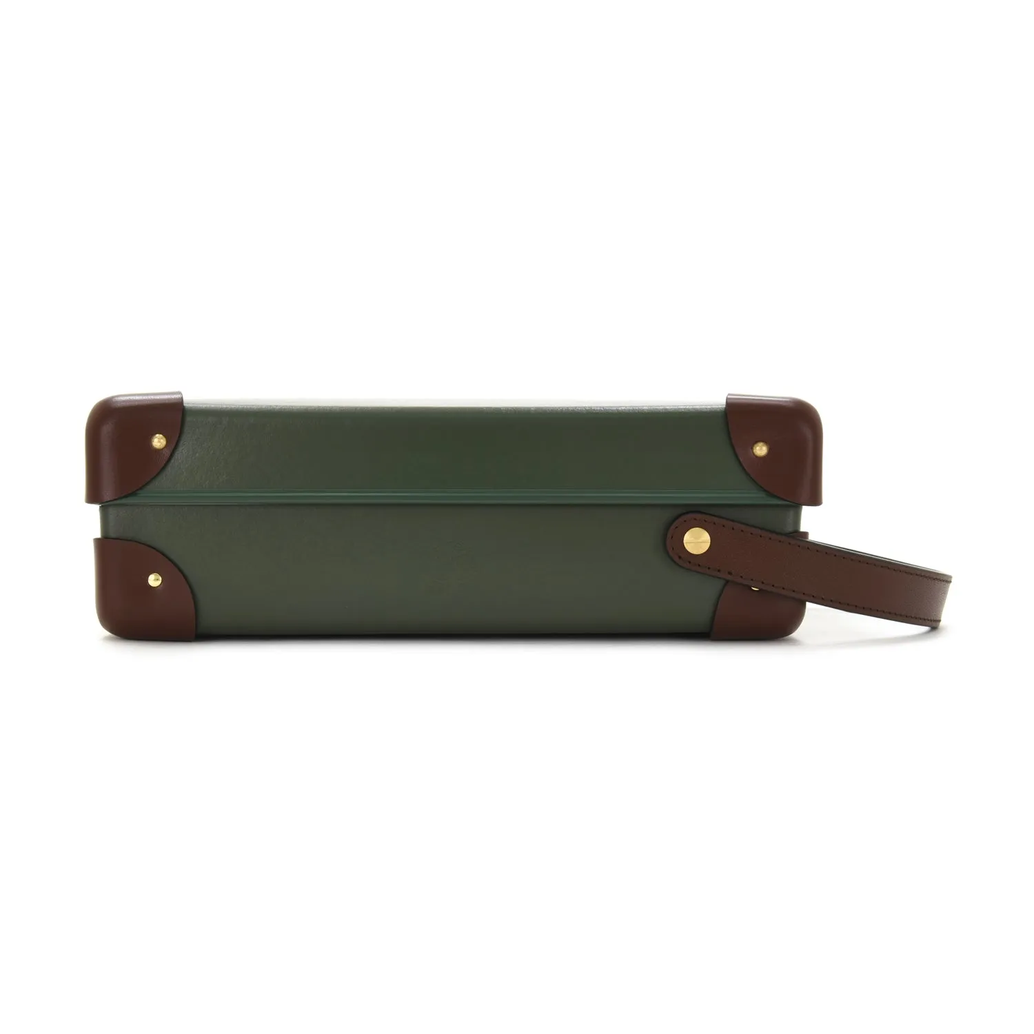 Centenary · 6-Slot Watch Case | Green/Brown