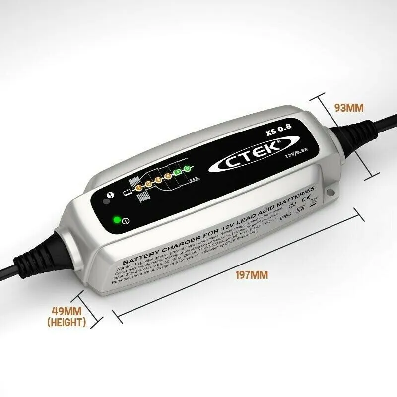 CTEK XS 0.8 BATTERY CHARGER