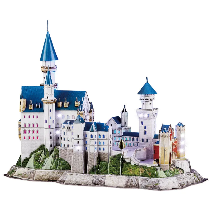 Cubicfun® 3D Puzzles LED Neuschwanstein Castle Germany