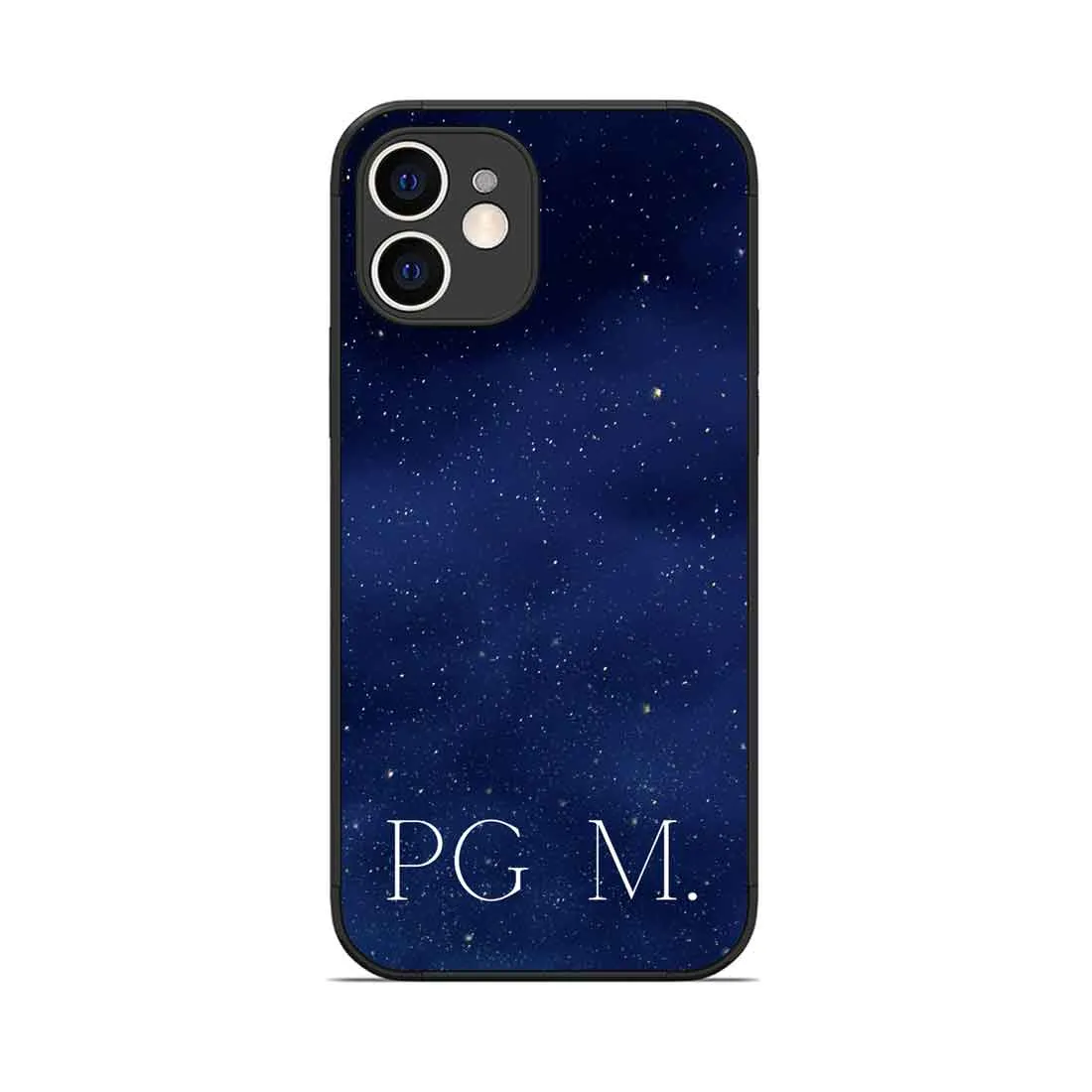 Customised iPhone Covers with Name Apple iPhone 12 Phone Case - Starry Night