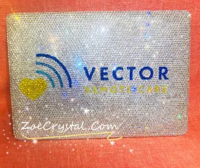 Customize Your MACBOOK Case / Cover with Bedazzled BLING DeSigner Logo Crystal Rhinestone Strass Glittering Sparkling Shinning Bejeweled