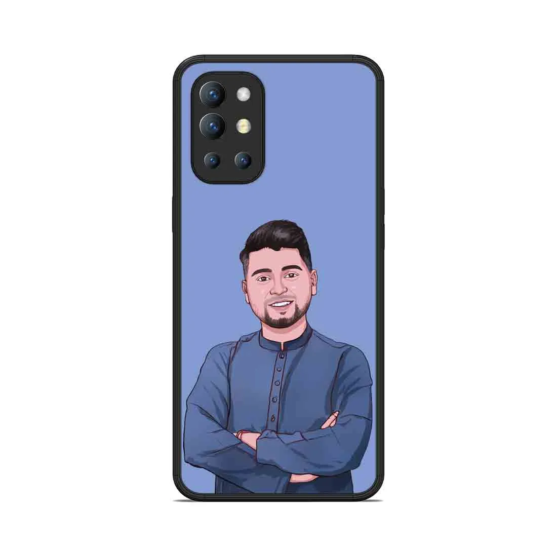 Customized Back Cover For Oneplus 9R with Photo Designer Phone Case - Cartoonify From Photo