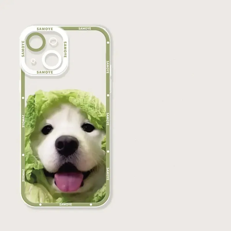 cute dog bread phone case for iphone