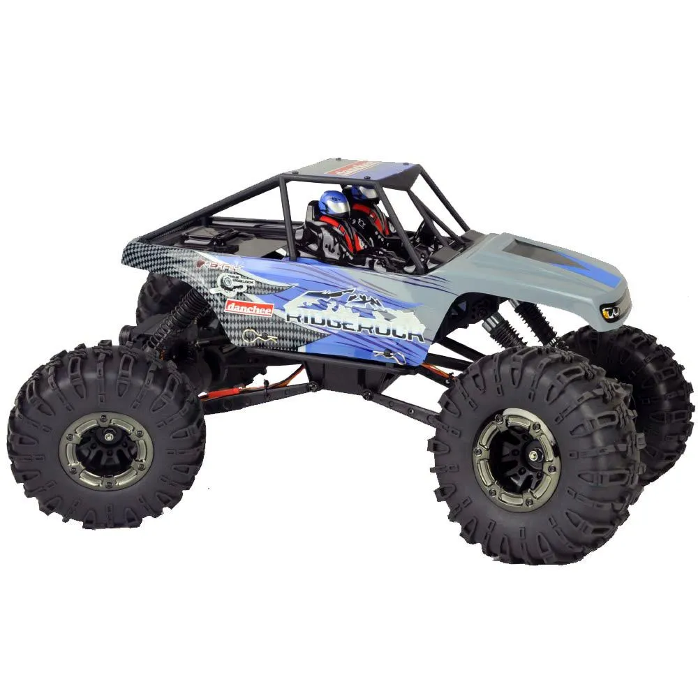 Danchee Ridgerock RC Crawler - 4 Wheel Steering - 1:10 Brushed Rock Crawler 4WD