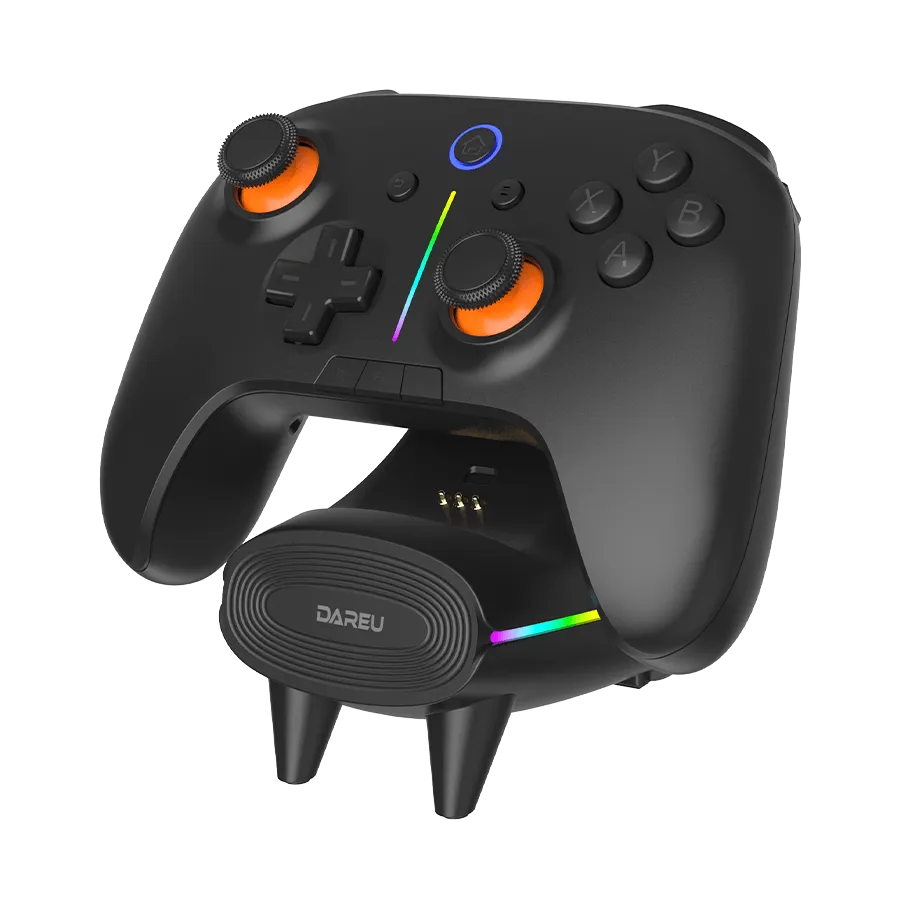 DAREU H106 PRO | Wireless Gaming Controller with Charging Dock