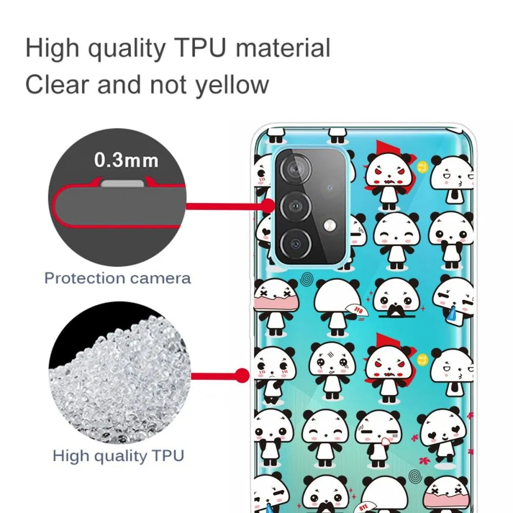 Deco Samsung Galaxy A13 4G case - Panda Stickers