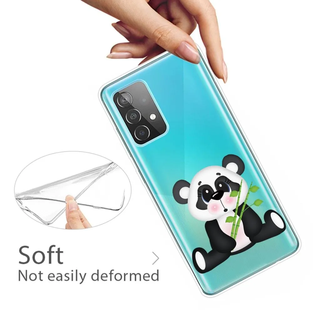 Deco Samsung Galaxy A13 4G case - Panda with Bamboo