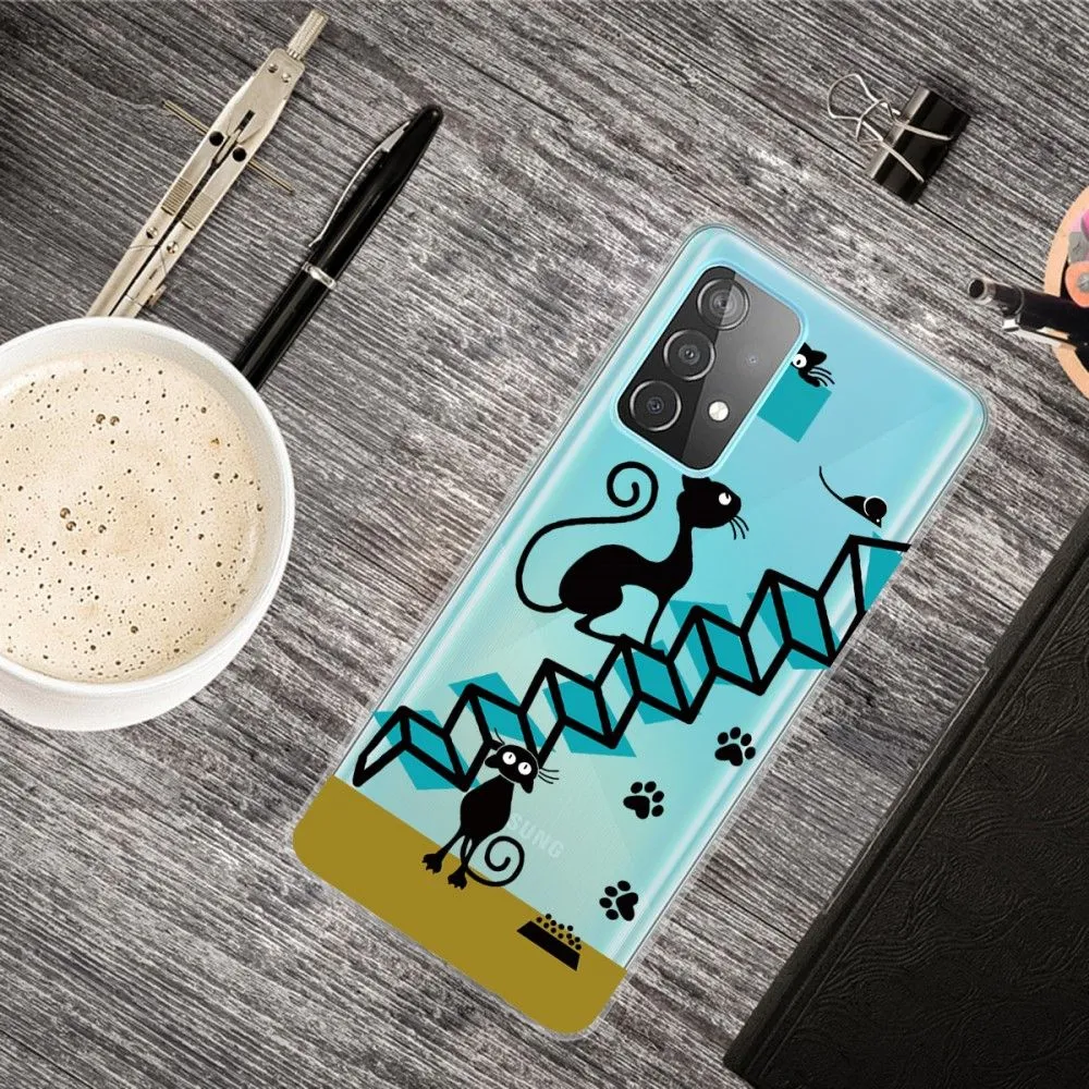 Deco Samsung Galaxy A13 4G case - Two Cats