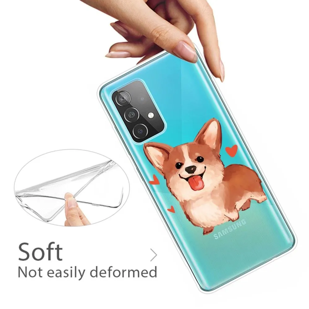 Deco Samsung Galaxy A73 case - Dog