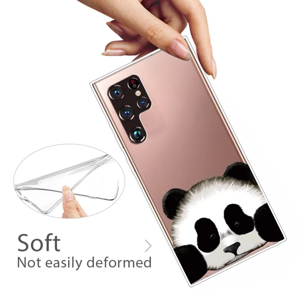 Deco Samsung Galaxy S22 Ultra case - Cute Panda