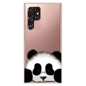 Deco Samsung Galaxy S22 Ultra case - Cute Panda