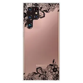 Deco Samsung Galaxy S22 Ultra case - Lace Flower