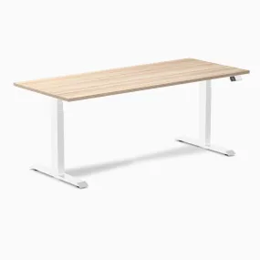 Desky Dual Laminate Sit Stand Desk