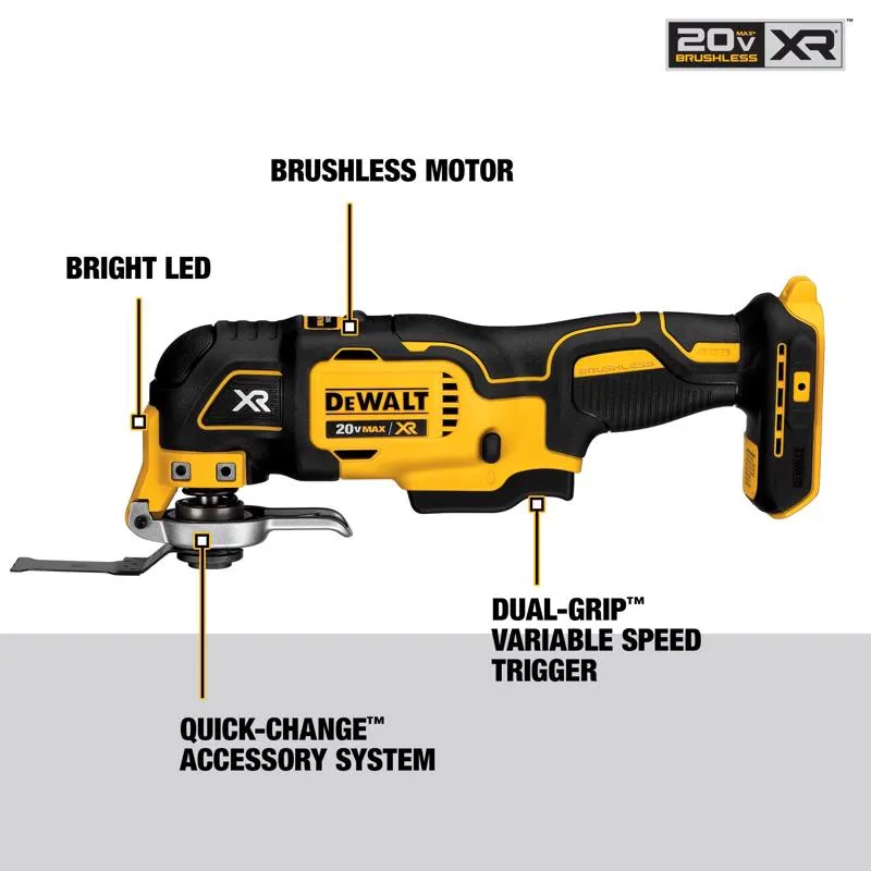 Dewalt 20V MAX Cordless Brushed 10 Tool Combo Kit