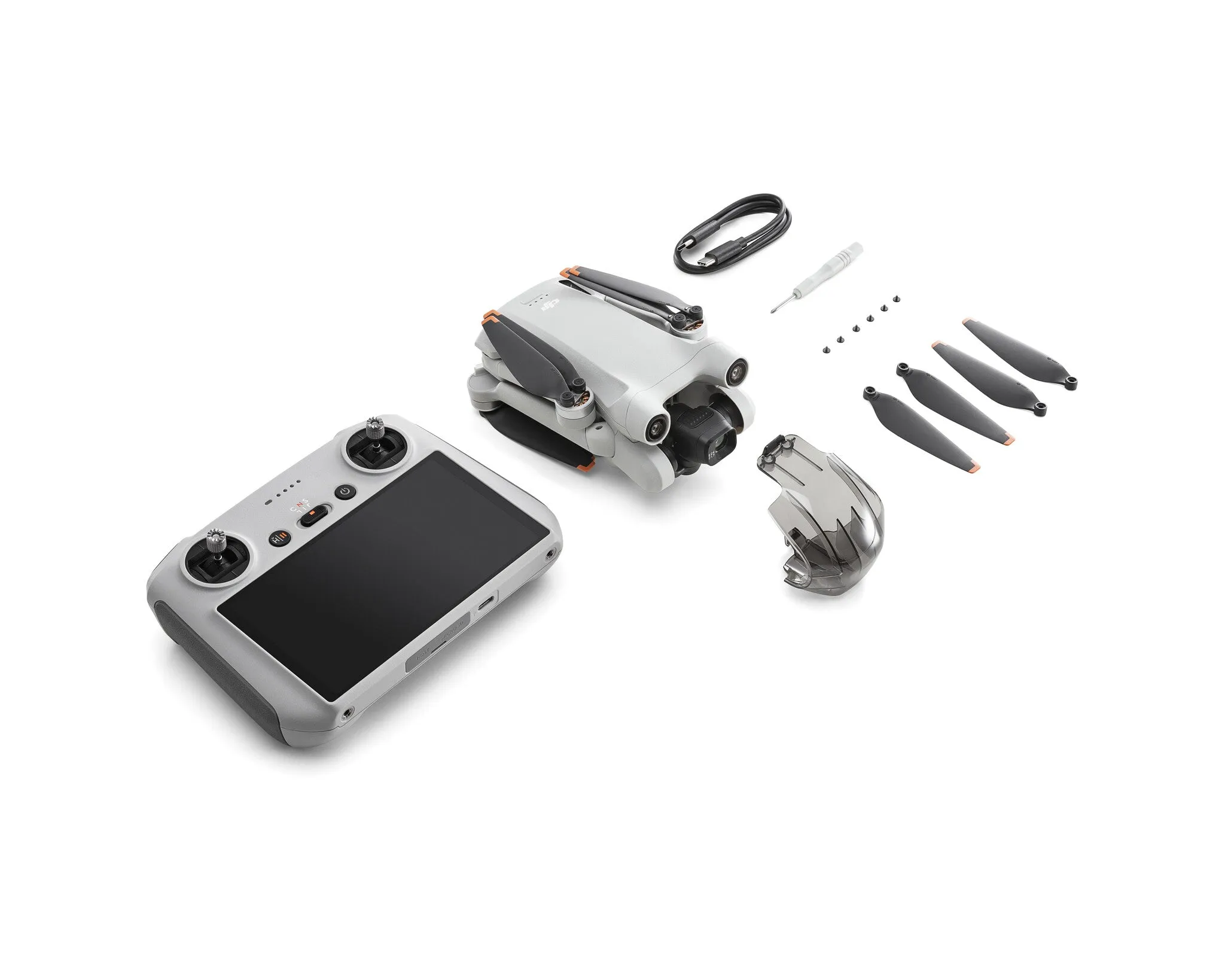 DJI Mini 3 Pro (RC RM330) 4 rotors Quadcopter 48 MP 3840 x 2160 pixels 2453 mAh Black, White