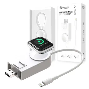 [Dome Charger] Apple Watch Portable 2 in 1 Charger Cable