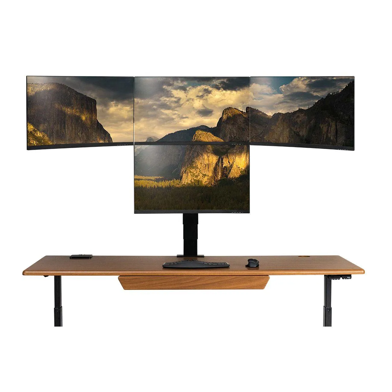 EMMA Electric Quad Monitor Arm